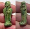 Picture of ANCIENT EGYPT, LARGE FAIENCE PTAH AMULET. 600 - 300 B.C