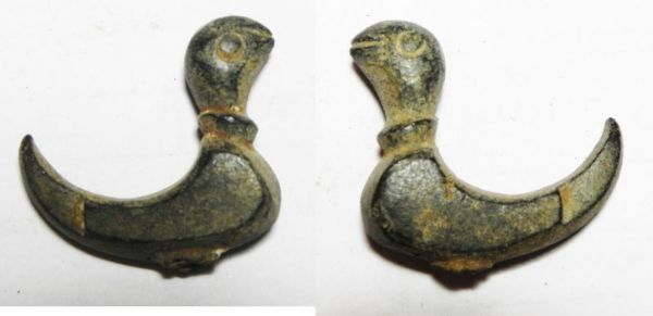 Picture of ANCIENT BYZANTINE BRONZE BIRD. 600 - 700 A.D