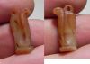 Picture of ANCIENT EGYPT, NEW KINGDOM. CARNELIAN COBRA AMULET. 1300 B.C