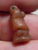 Picture of ANCIENT EGYPT, NEW KINGDOM. CARNELIAN BABOON AMULET. 1300 B.C