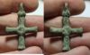 Picture of ANCIENT BYZANTINE. NICE BRONZE CROSS 800 - 1000 A.D