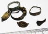 Picture of A GROUP OF ANCIENT RINGS. ROMAN & ON WARDS. MOSTLY BRONZE