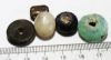 Picture of ANCIENT STONE & GLASS BEADS. LOT OF 5 . 2000 YEARS +.