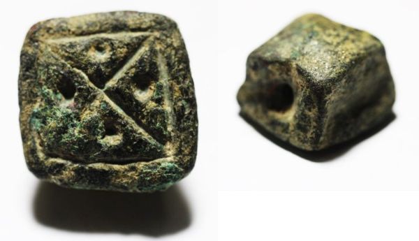 Picture of ANCIENT HOLY LAND. IRON AGE. 700 - 600 B.C . BRONZE SEAL