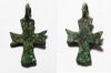 Picture of ANCIENT HOLY LAND. BYZANTINE BRONZE CROSS. 800 - 1000 A.D