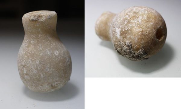 Picture of ANCIENT NEAR EASTERN ALABASTER MACE HEAD. 2000 - 1000 B.C