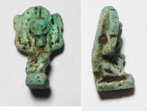 Picture of ANCIENT EGYPT, NICE SHU AMULET . 600 - 300 B.C