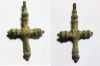 Picture of ANCIENT BYZANTINE BRONZE CROSS PENDANT. 800 - 1000 A.D