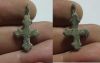 Picture of ANCIENT BYZANTINE BRONZE CROSS PENDANT. 800 - 1000 A.D