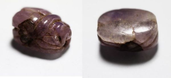 Picture of Ancient Egypt. New Kingdom. 1400 - 1200 B.C Amethyst Scarab