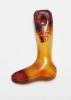 Picture of ANCIENT EGYPT, NEW KINGDOM. CARNELIAN FOOT AMULET. 1400 B.C