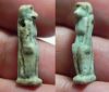 Picture of ANCIENT EGYPT. FAIENCE VELVET MONKEY AMULET. 600 - 300 B.C