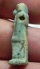 Picture of ANCIENT EGYPT. FAIENCE VELVET MONKEY AMULET. 600 - 300 B.C