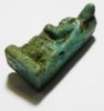 Picture of ANCIENT EGYPT, FAIENCE AMULET OF ISIS NURSING BABY HORUS .  600 - 300 B.C