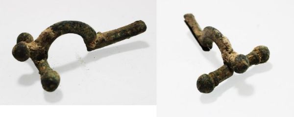 Picture of ANCIENT ROMAN BRONZE FIBULA. 100 - 200 A.D