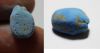 Picture of ANCIENT EGYPT. 1650 - 1500 B.C. EGYPTIAN BLUE SCARAB.  (15th-18th Dyn.). 1650 - 1500 B.C