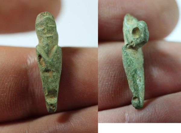 Picture of ANCIENT ROMAN BRONZE PENDANT. 100 - 300 A.D