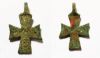 Picture of BYZANTINE. ANCIENT BRONZE CROSS PENDANT. 800 - 1000 A.D