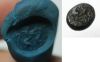 Picture of ANCIENT ROMAN OR EARLIER STONE INTAGLIO, POSSIBLY HEMATITE.