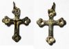 Picture of ANCIENT BYZANTINE SILVER CROSS. 800 - 1000 A.D