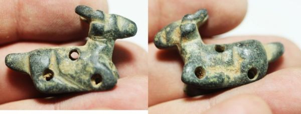 Picture of ANCIENT HOLY LAND. 6TH - 5TH CENTURY B.C. BRONZE GOAT