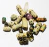 Picture of ANCIENT ROMAN. LOT OF BEADS. MOSTLY GLASS. 100 - 300 A.D