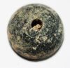 Picture of ANCIENT HOLY LAND. STONE SPINDLE WHORL. ROMAN OR EARLIER.  OVER 2000 YEARS OLD