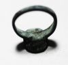 Picture of Bronze ring : Persian period or later, pseudo-script (?). ca. 4th century BC or even later, 1st - 2nd century A.D.