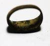 Picture of ANCIENT ROMAN. BRONZE RING. 100 - 200 A.D. ROOSTERS .