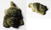 Picture of PERFECT AS A PENDANT: ANCIENT ROMAN BRONZE OIL LAMP LID. 200 - 300 A.D  WITH SUSPENSION LOOP