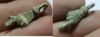 Picture of ANCIENT ROMAN BRONZE AMULET "FINGERS CROSSED". 200 A.D