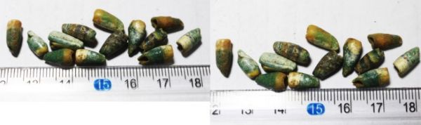 Picture of ANCIENT ROMAN . LOT OF GLASS BEADS. 100 - 300 A.D