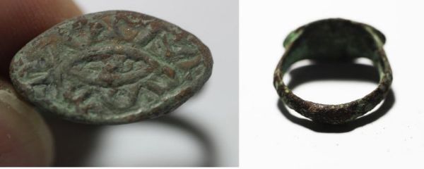 Picture of ANCIENT ISLAMIC. MAMLUK BRONZE RING