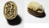 Picture of ANCIENT EGYPT. 2ND INTERMEDIATE PERIOD. STONE SCARAB. 1782-1550 B.C