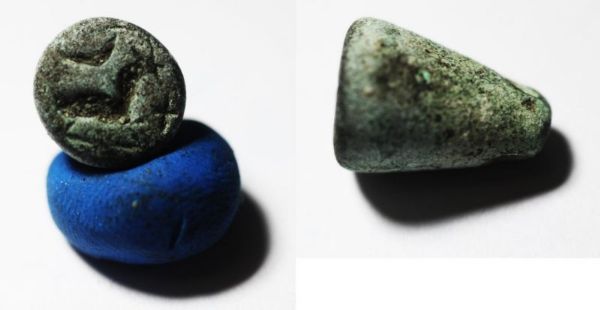 Picture of IRON AGE II. 7 - 6TH CENT. B.C. BRONZE SEAL.