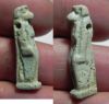 Picture of ANCIENT EGYPT, NICE FAIENCE VELVET MONKEY AMULET. 600 - 300 B.C