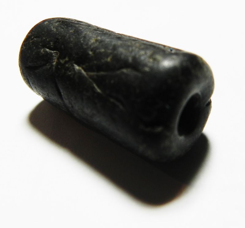 Acropolo. ANCIENT HOLY LAND. CANAANITE STONE CYLINDER SEAL. 1400 B.C