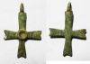 Picture of ANCIENT BYZANTINE BRONZE CROSS. 600 A.D - JORDAN, LARGE EXAMPLE!