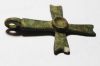 Picture of ANCIENT BYZANTINE BRONZE CROSS. 600 A.D - JORDAN, LARGE EXAMPLE!