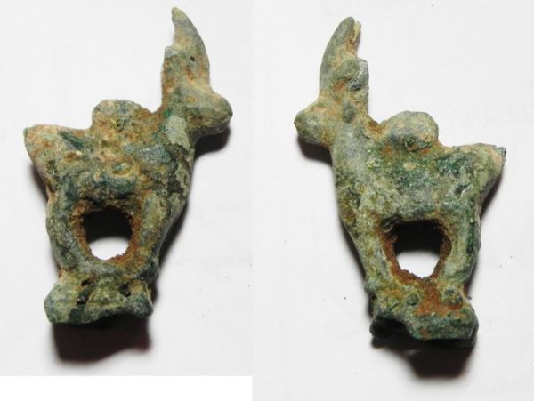 Picture of ANCIENT HOLY LAND. PERSIAN RULE. BRONZE GOAT. 600 B.C