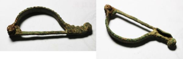 Picture of ANCIENT ROMAN BRONZE FIBULA. 100 - 300 A.D