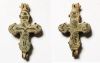 Picture of ANCIENT HOLY LAND. BRONZE CROSS. BYZANTINE. 1000 - 1100 A.D