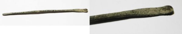 Picture of HOLY LAND. ROMAN BRONZE SPATULA. 200 - 300 A.D.