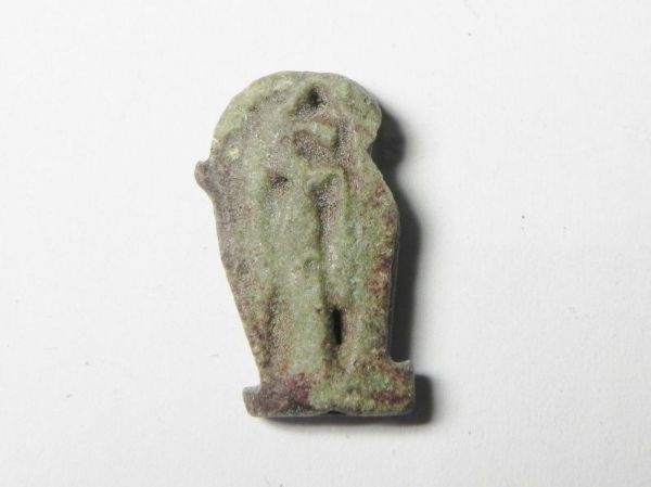 Picture of ANCIENT EGYPT , IMSETY THE EMBLEM OF THE WEST FAIENCE AMULET