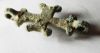 Picture of BYZANTINE. LARGE BRONZE CROSS. 600 - 700 A.D. 52 MM