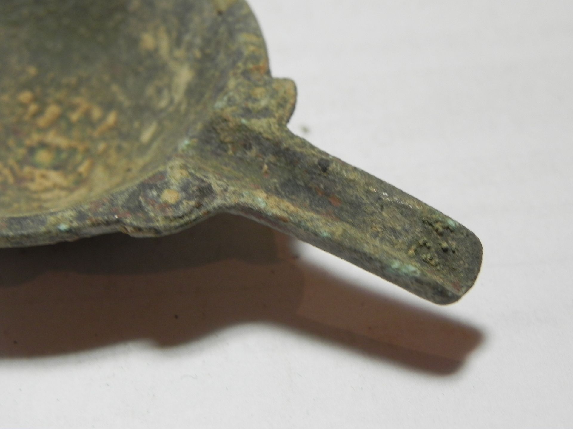 Acropolo. ANCIENT ROMAN BRONZE OIL LAMP FILLER. 300 - 400 A.D