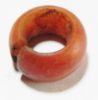 Picture of ANCIENT EGYPT, 18TH DYNASTY, CARNELIAN HAIR RING. 1400 B.C  NEVER HANDLED THIS SIZE BEFORE!!! HUGE!