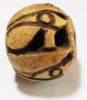 Picture of ANCIENT EGYPT. LARGE STONE BEAD. EYE OF HORUS. 1075-600 B.C