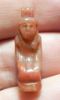 Picture of ANCIENT EGYPTIAN CARNELIAN AMULET OF A KNEELING DEITY. NEW KINGDOM 1500 - 1100 B.C