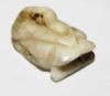 Picture of ANCIENT EGYPT, NEW KINGDOM. STONE DUCK AMULET WITH THUTMOSE III CARTOUCHE. 1479 - 1425 B.C